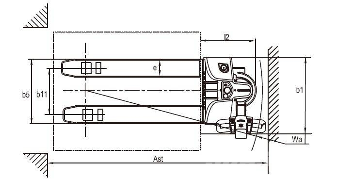 EP EPT20-15ET Hand pallet truck
