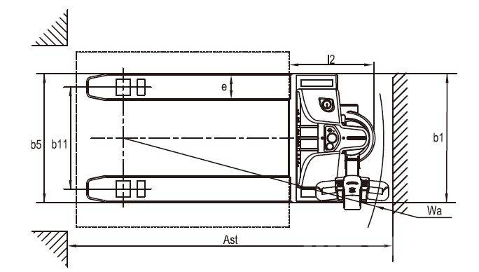 EP EPT20-15ET Hand pallet truck