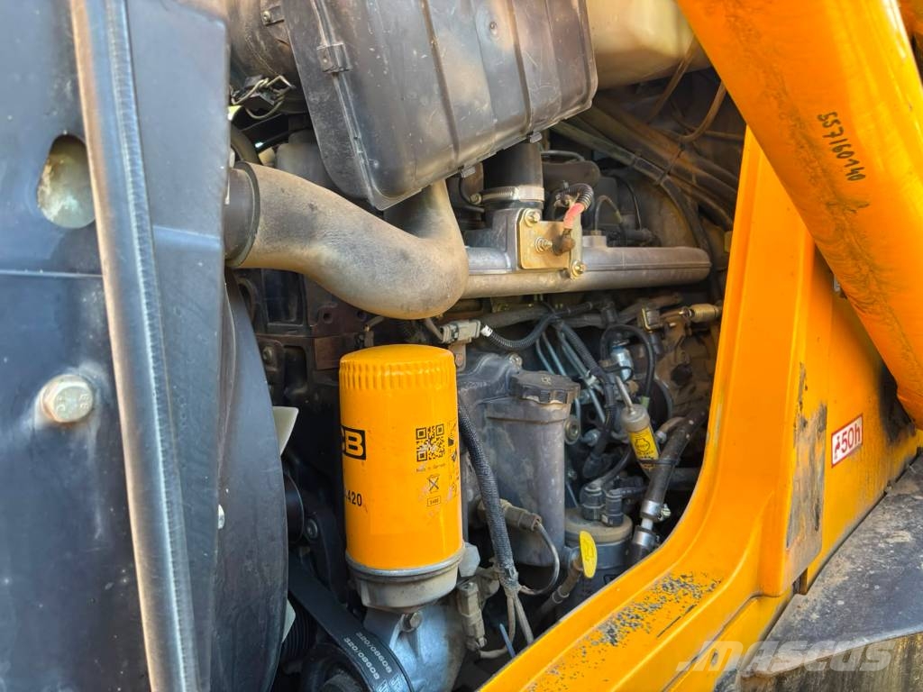 JCB 4 CX لوادر ذات جرافات عكسية