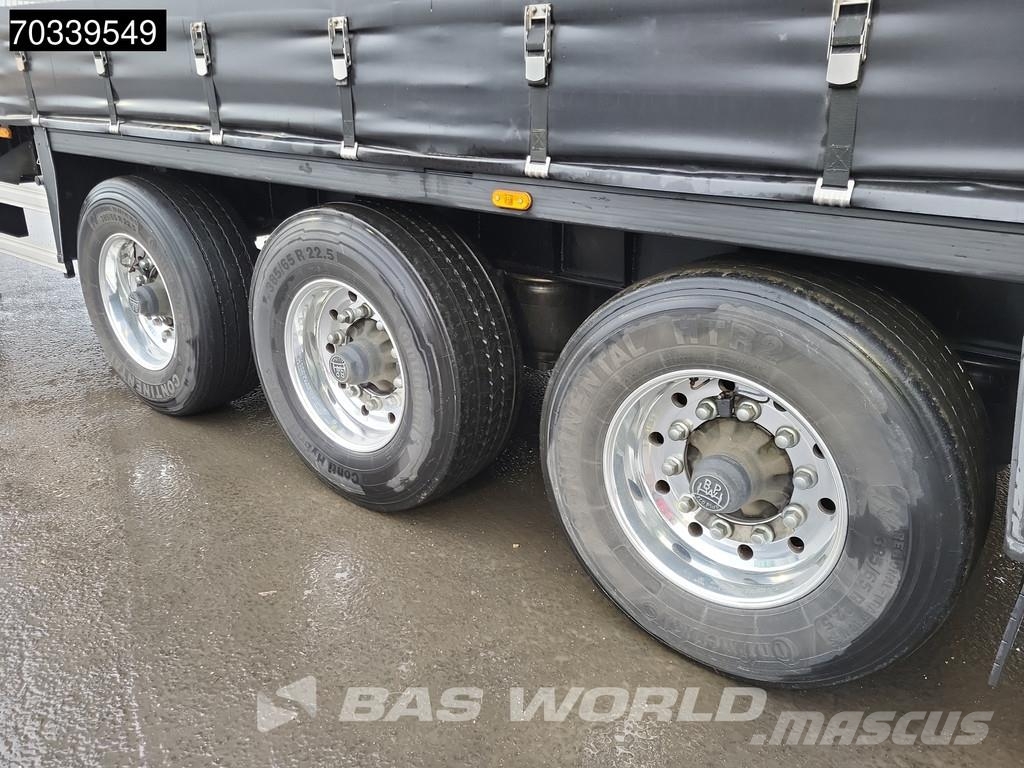 Lecitrailer 3E20 2x Lift Axle Alcoa Tentpoolhaagised