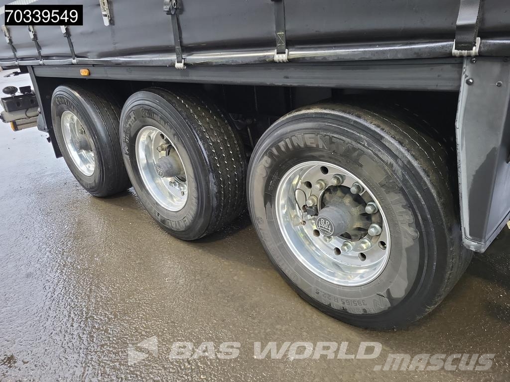 Lecitrailer 3E20 2x Lift Axle Alcoa Tentpoolhaagised