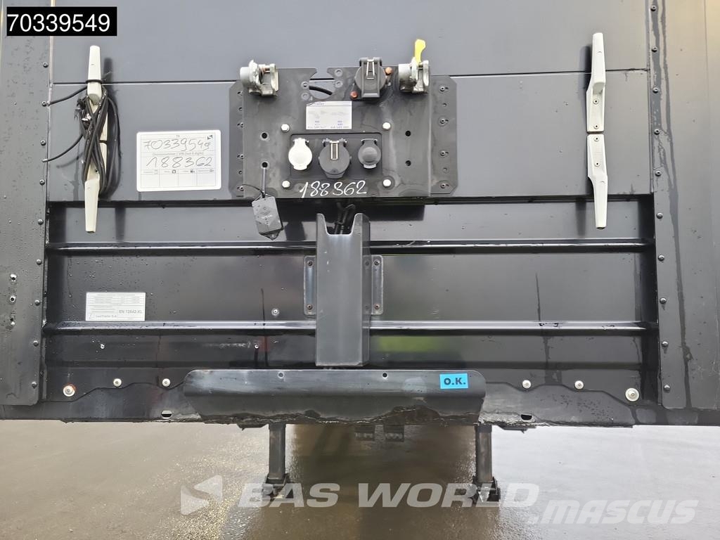 Lecitrailer 3E20 2x Lift Axle Alcoa Tentpoolhaagised