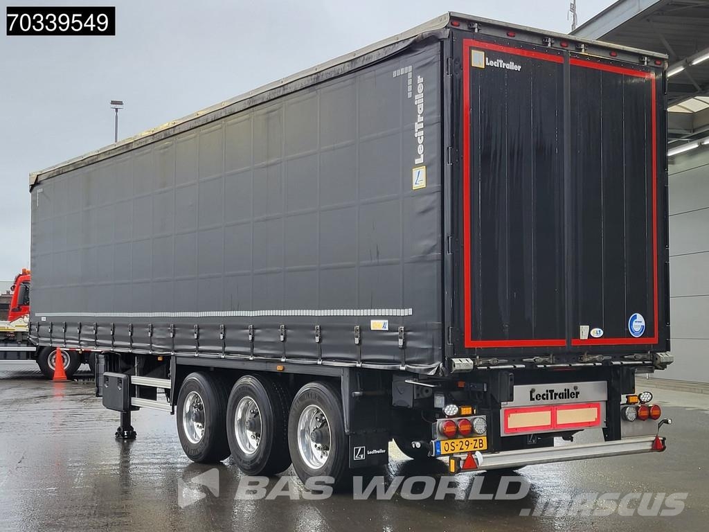 Lecitrailer 3E20 2x Lift Axle Alcoa Tentpoolhaagised