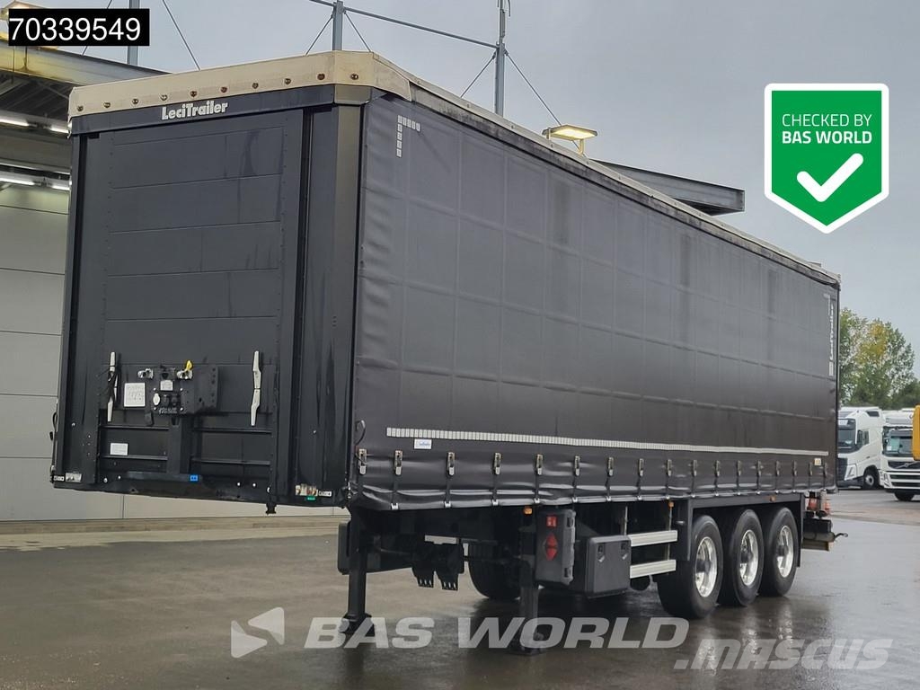 Lecitrailer 3E20 2x Lift Axle Alcoa Tentpoolhaagised
