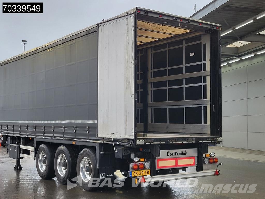 Lecitrailer 3E20 2x Lift Axle Alcoa Coil Schuifzeilen