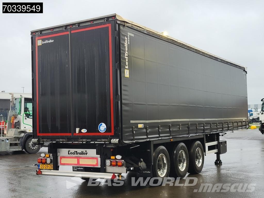 Lecitrailer 3E20 2x Lift Axle Alcoa Tentpoolhaagised