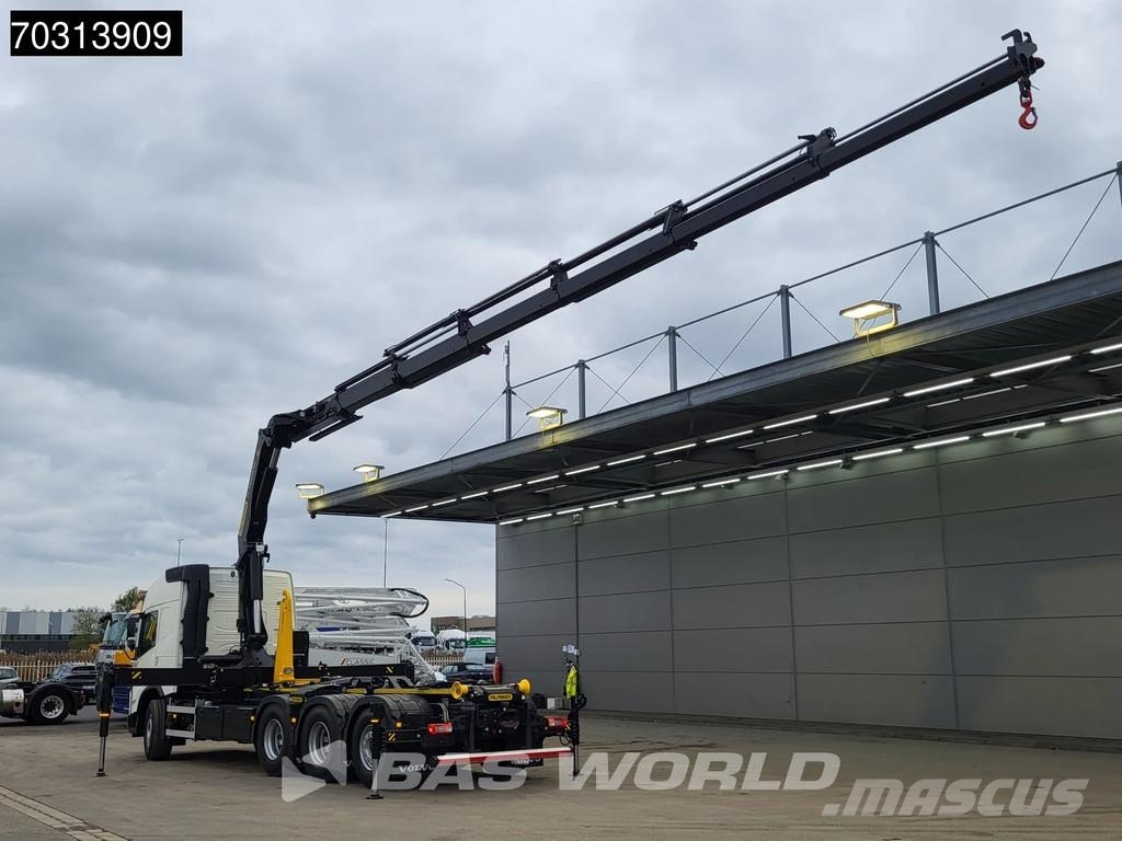 Volvo FMX 500 8X4 COMING SOON! NEW Palfinger PK33002 Cra شاحنات الرافعات الخطافية