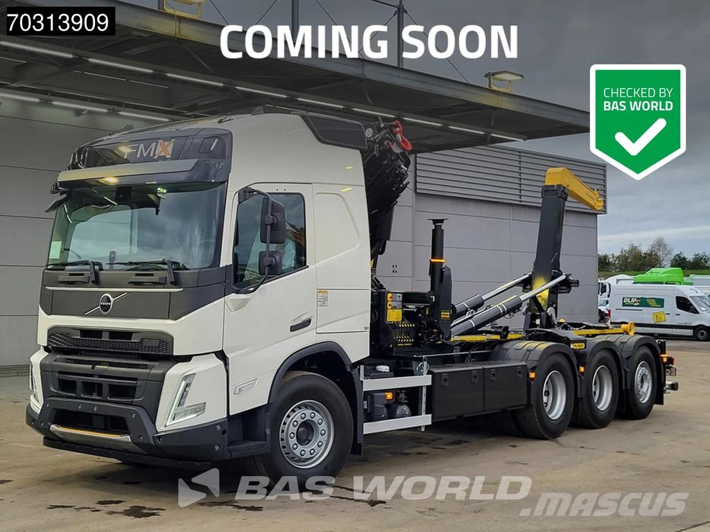 Volvo FMX 500 8X4 COMING SOON! NEW Palfinger PK33002 Cra شاحنات الرافعات الخطافية