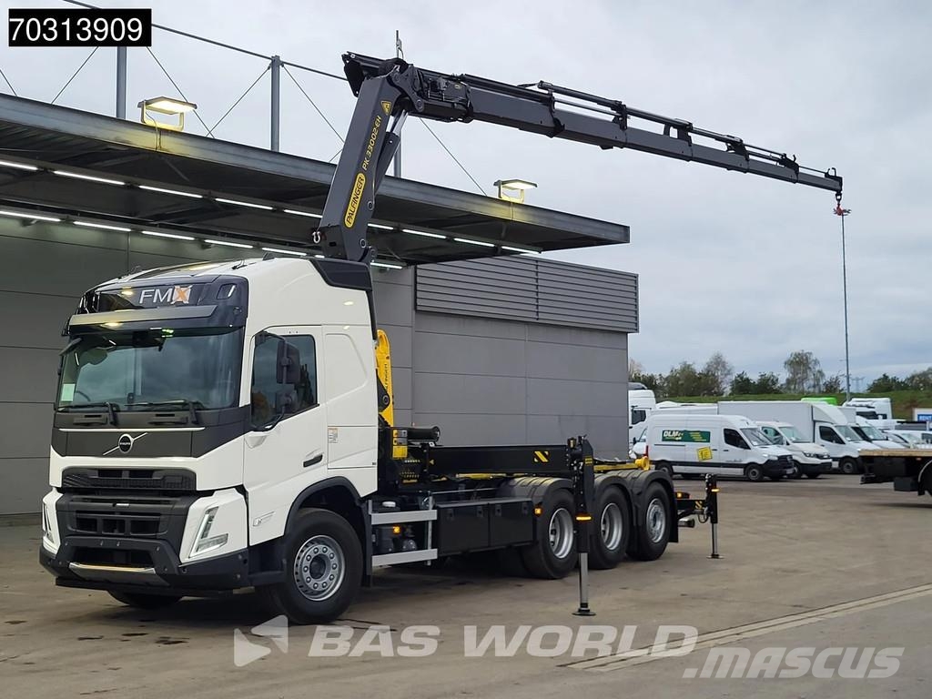 Volvo FMX 500 8X4 COMING SOON! NEW Palfinger PK33002 Cra شاحنات الرافعات الخطافية
