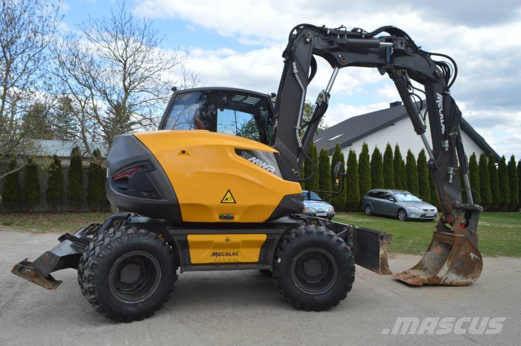 Mecalac 15 MWR Wielgraafmachines