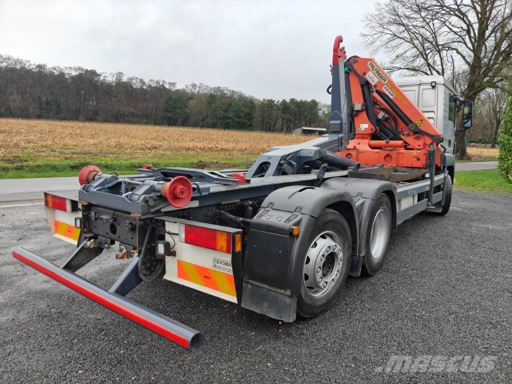 MAN TGS 26.320 !!PROMO!! Container Palift Kraan Palfin アームロール