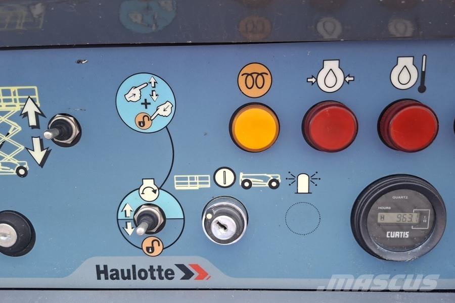 Haulotte Compact 12DX Diesel, 4x4 Drive, 12m Working Height Scissor lifts