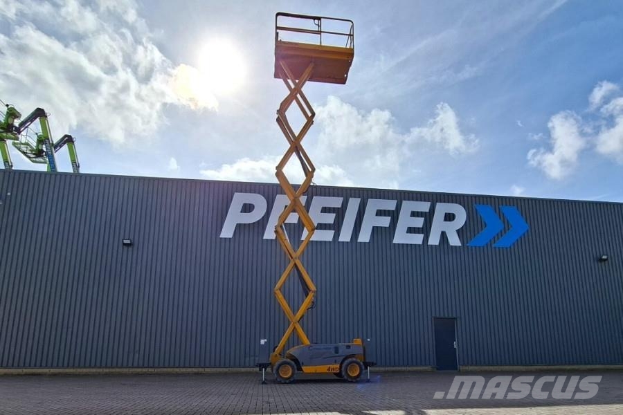 Haulotte Compact 12DX Diesel, 4x4 Drive, 12m Working Height Scissor lifts