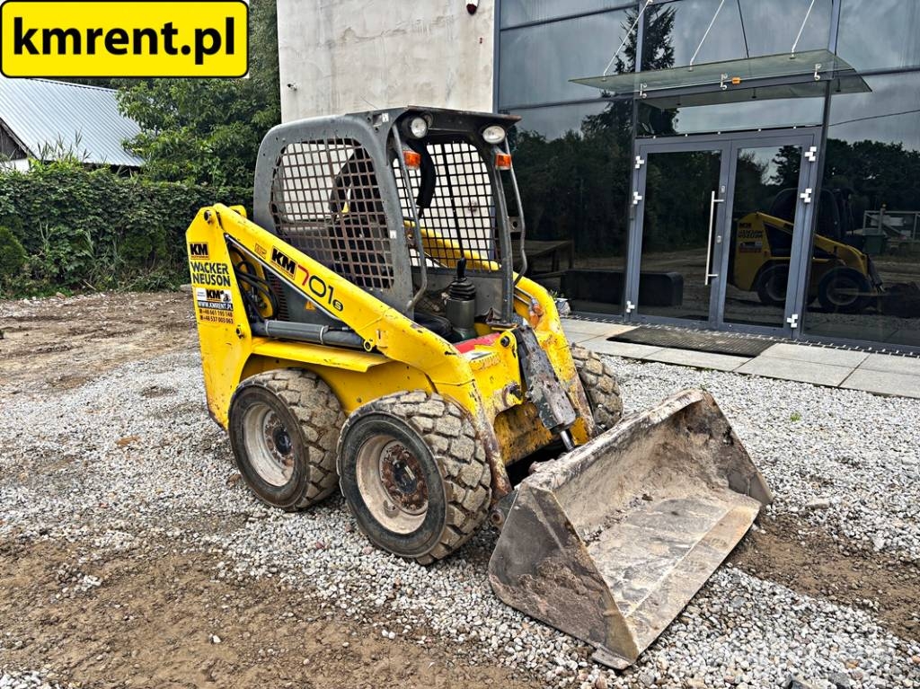 Wacker Neuson 701S MINI-ŁADOWARKA 2013R | BOBCAT S100, S130, 75 Miniladers