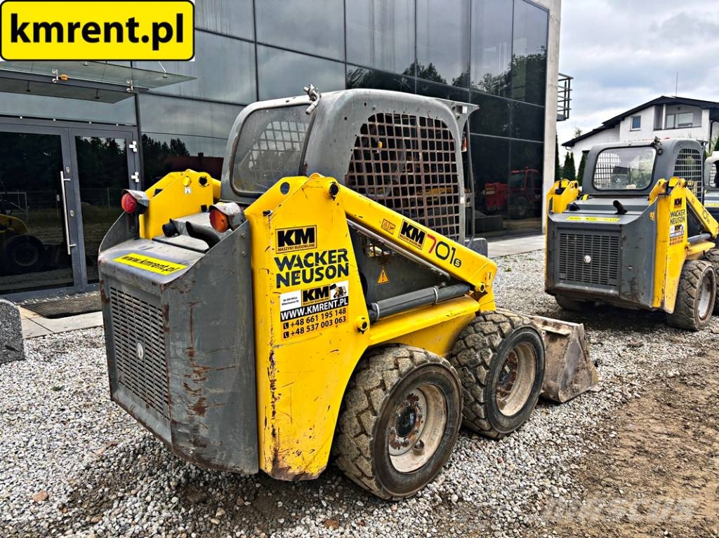 Wacker Neuson 701S MINI-ŁADOWARKA 2013R | BOBCAT S100, S130, 75 Miniladers