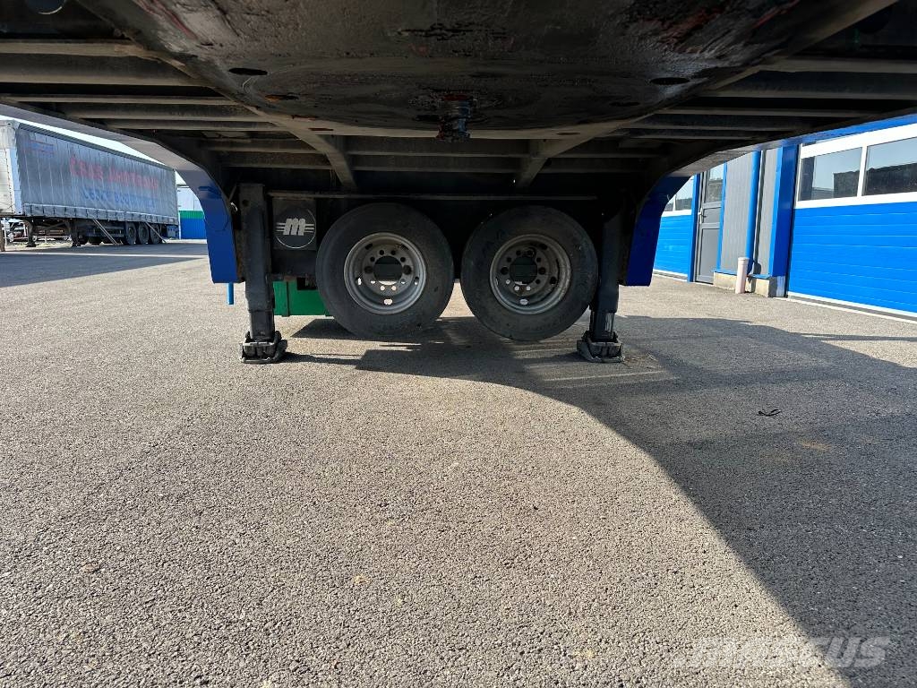Meusburger MTS-3 / Ausziehbar bis 17,4 m / Liftachse / 3. Ach Semi remorque surbaissée