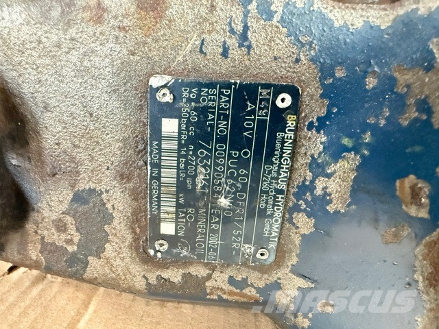 Brueninghaus Hydromatik A 10V 0 60 USED HYDRAULIC PUMP Hidravlika