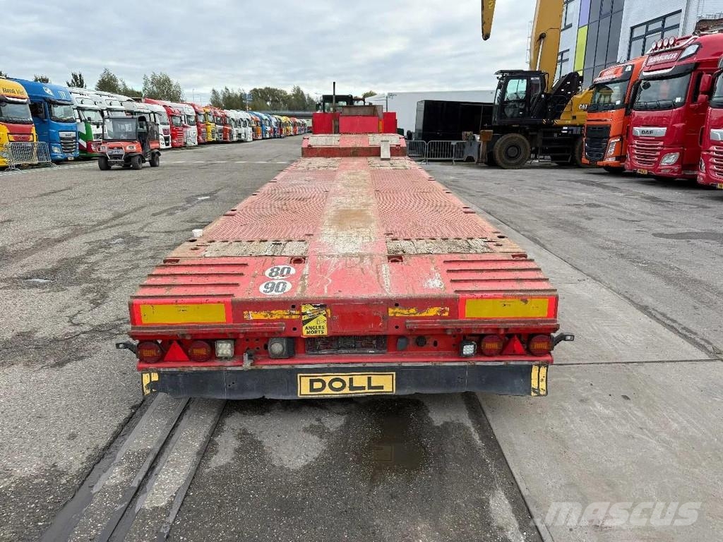 Doll 4 AXLE - SAF - EXTENDABLE 6,50 METER Semirremolques de carga baja