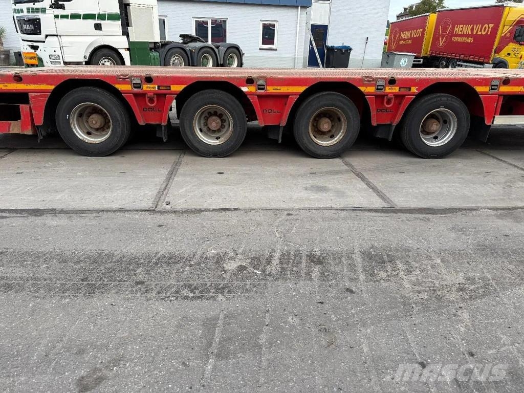 Doll 4 AXLE - SAF - EXTENDABLE 6,50 METER Semirremolques de carga baja