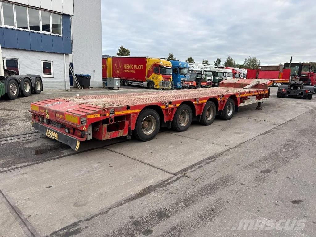 Doll 4 AXLE - SAF - EXTENDABLE 6,50 METER Semirremolques de carga baja