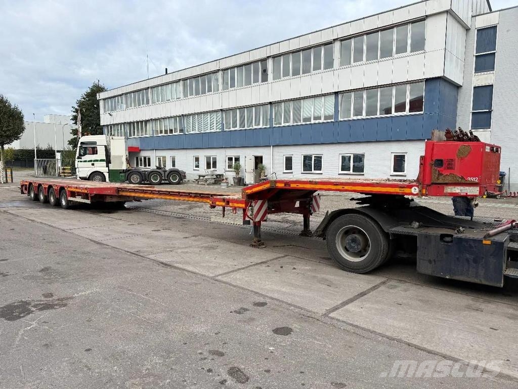 Doll 4 AXLE - SAF - EXTENDABLE 6,50 METER Semirremolques de carga baja