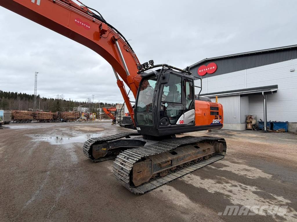 Hitachi ZX250LC-6 حفارات زحافة
