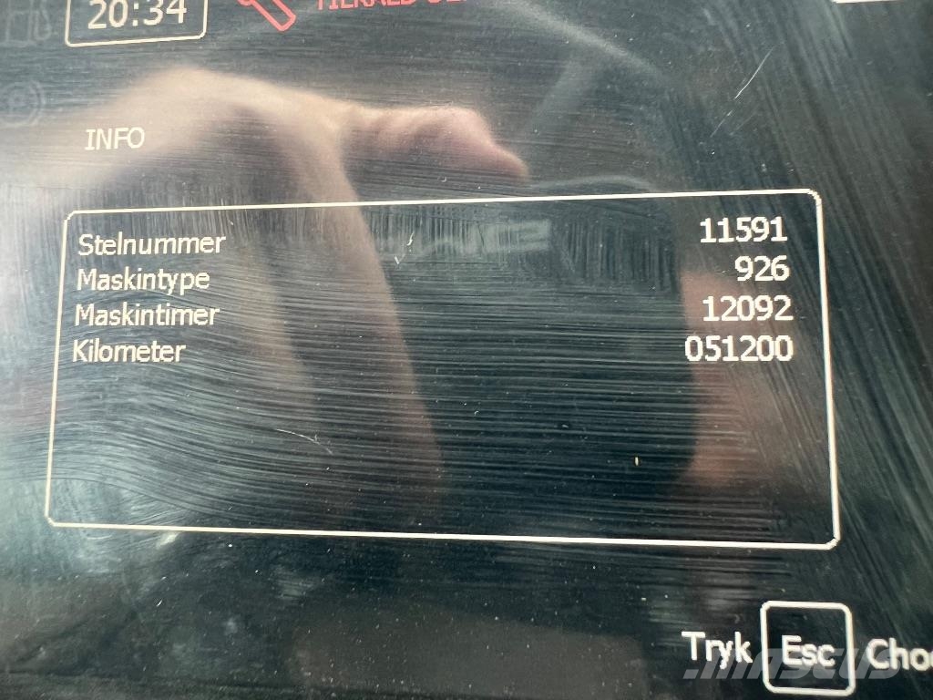 Hydrema 926 E ESD Kazıcı yükleyiciler - beko loder