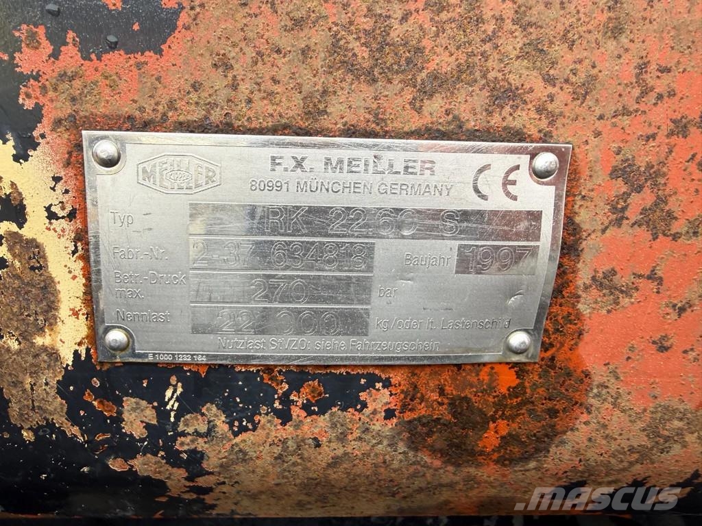 MAN 35.403 8x4 Jonsered 890 + Meiler RK 22.60 S Kroghejs
