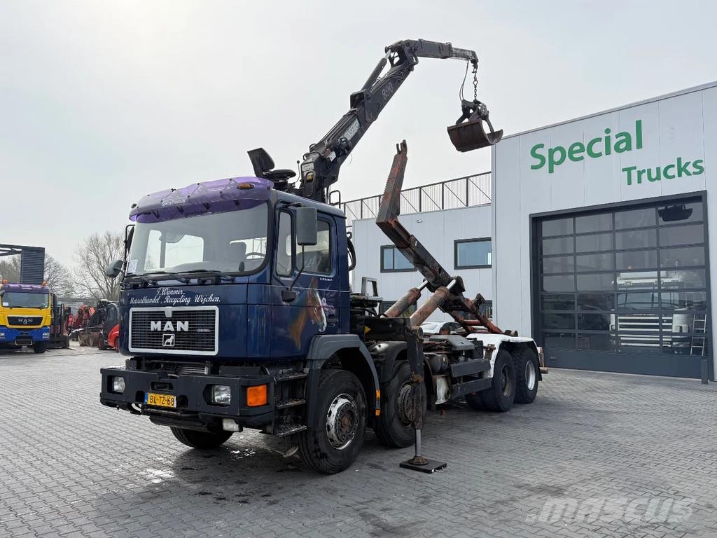 MAN 35.403 8x4 Jonsered 890 + Meiler RK 22.60 S Kroghejs