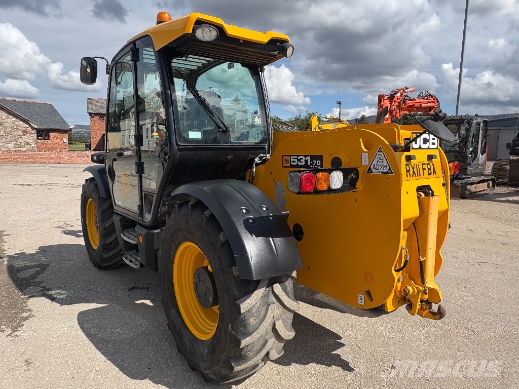 JCB 531-70 Agri Plus Manipuladores telescópicos agrícolas