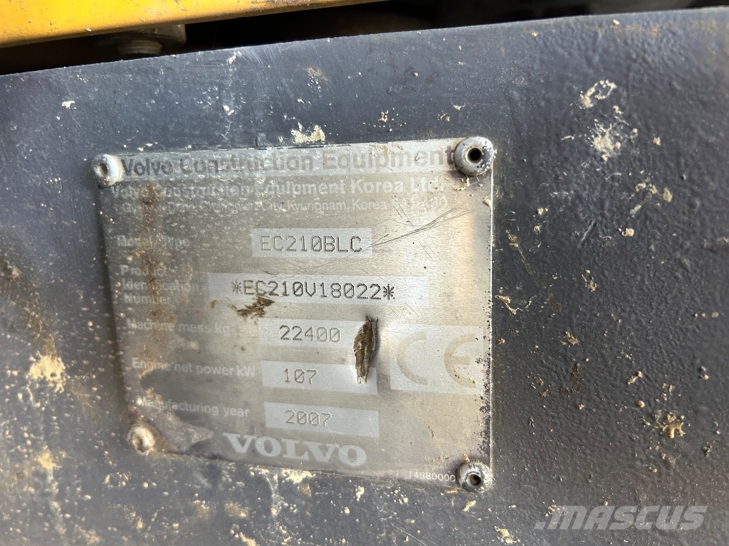 Volvo EC 210 B LC Bandgrävare