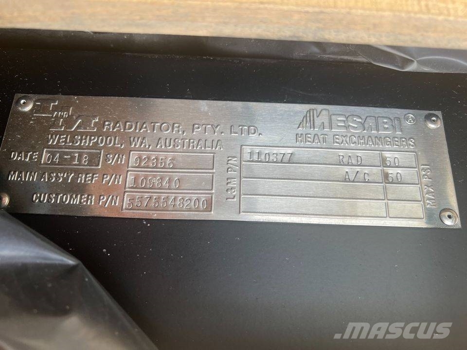 Atlas Copco Wagner Wagner MT 433 & MT5020 라디에이터