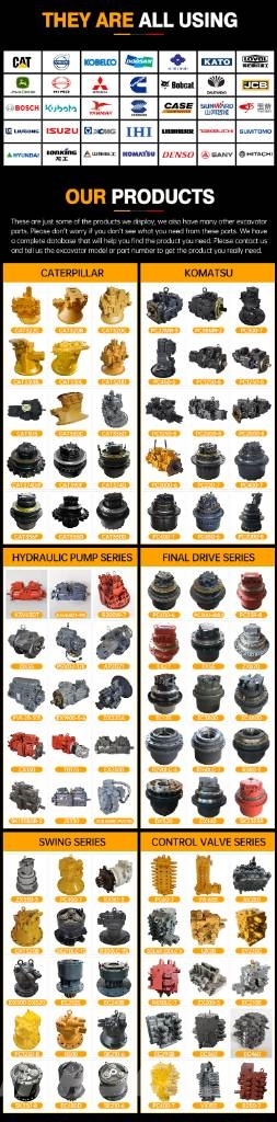 Komatsu PC120-6 Travel Gearbox 203-60-63101 Travel Reducer Transmisiones