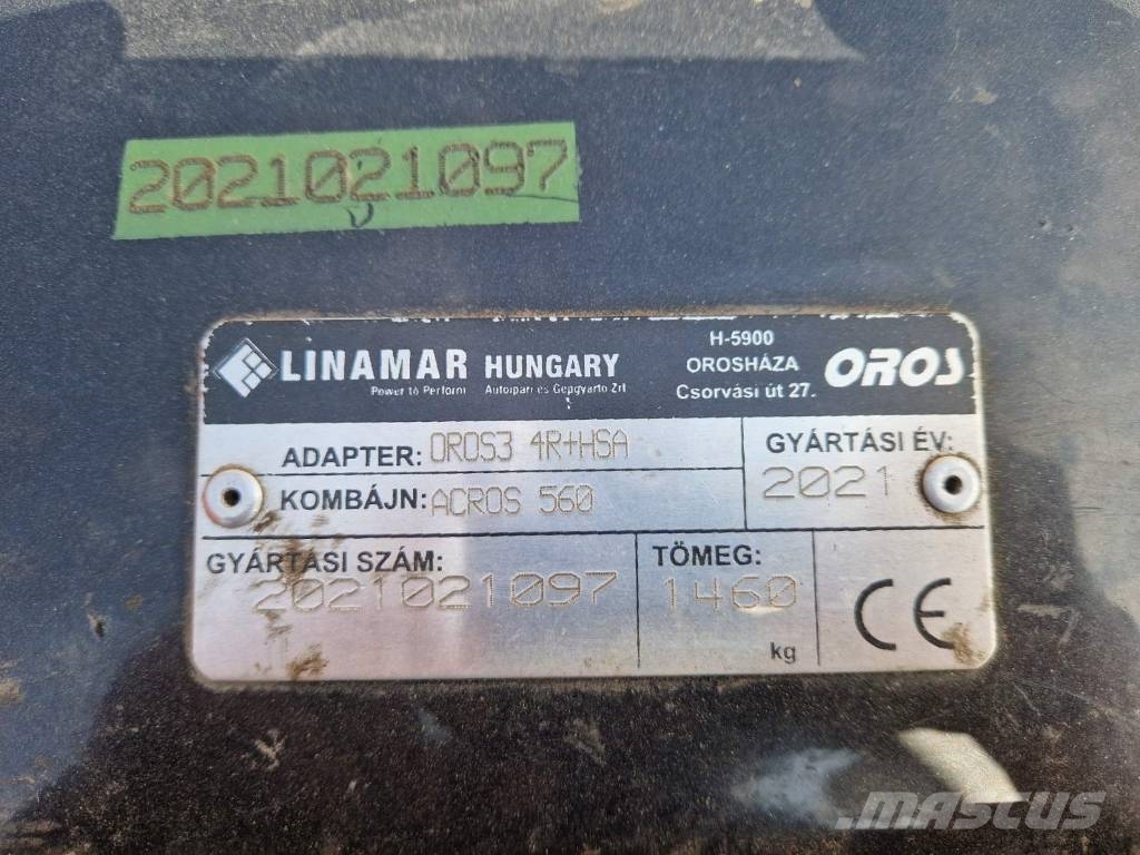 Oros Linamar Biçerdöver aksesuarlari