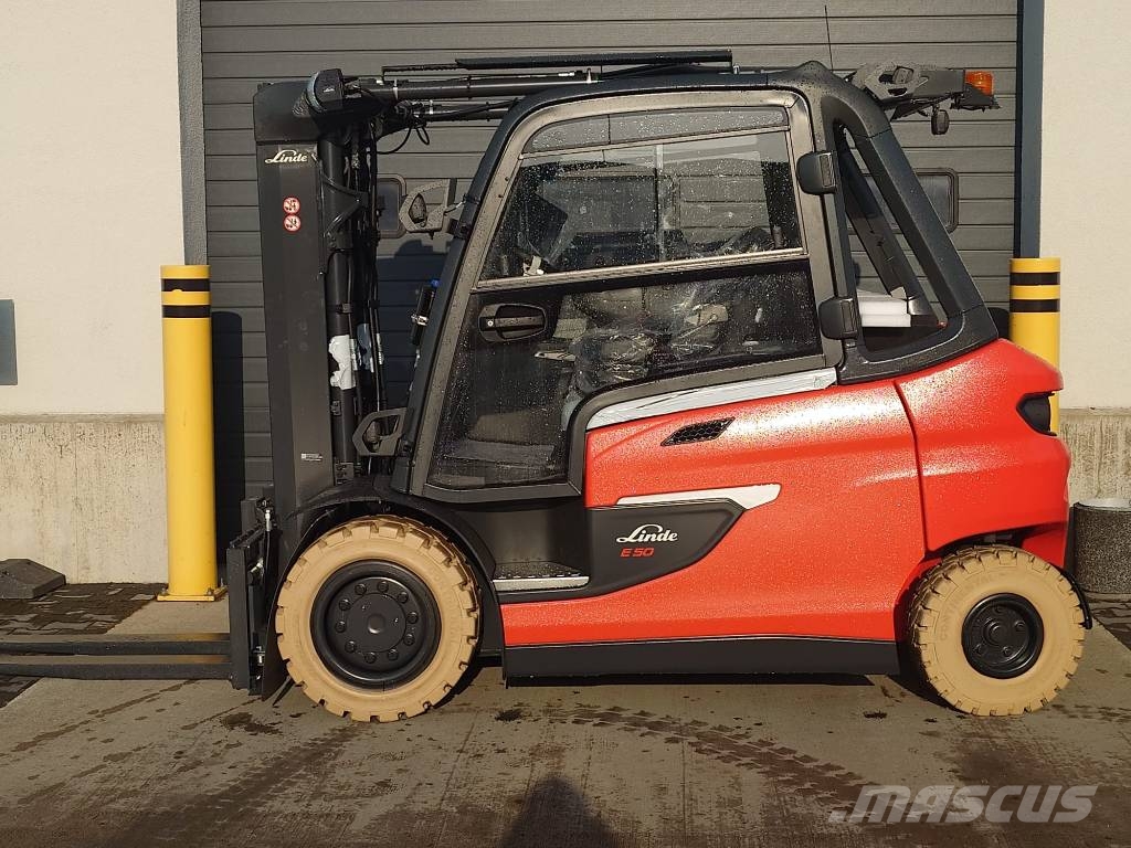 Linde E 50/600 HL Container Električni viljuškari