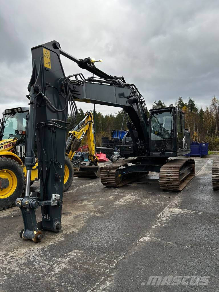 Hitachi ZX 180 LC -7 / StageV, Pienet tunnit, Rasvari Telakaivukoneet