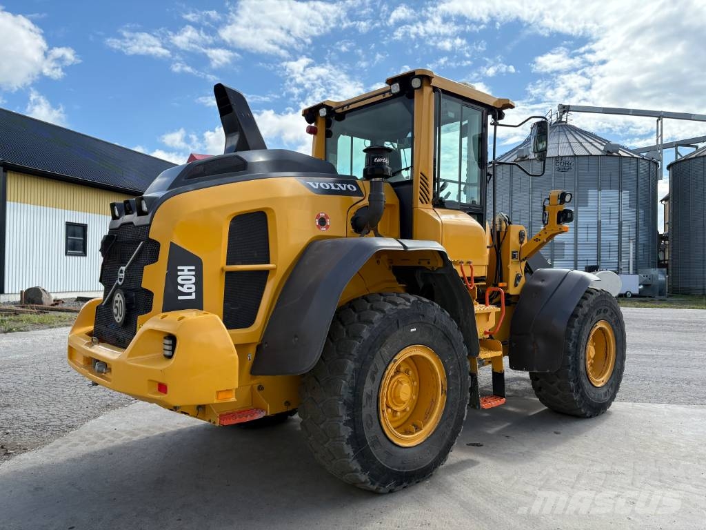 Volvo L60H lastmaskin, all utr, släcksystem, 7000 tim Gumikerekes homlokrakodók