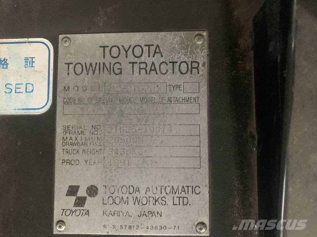 Toyota 2TG20 /02/ V-3493 EO Flughafenausrüstung