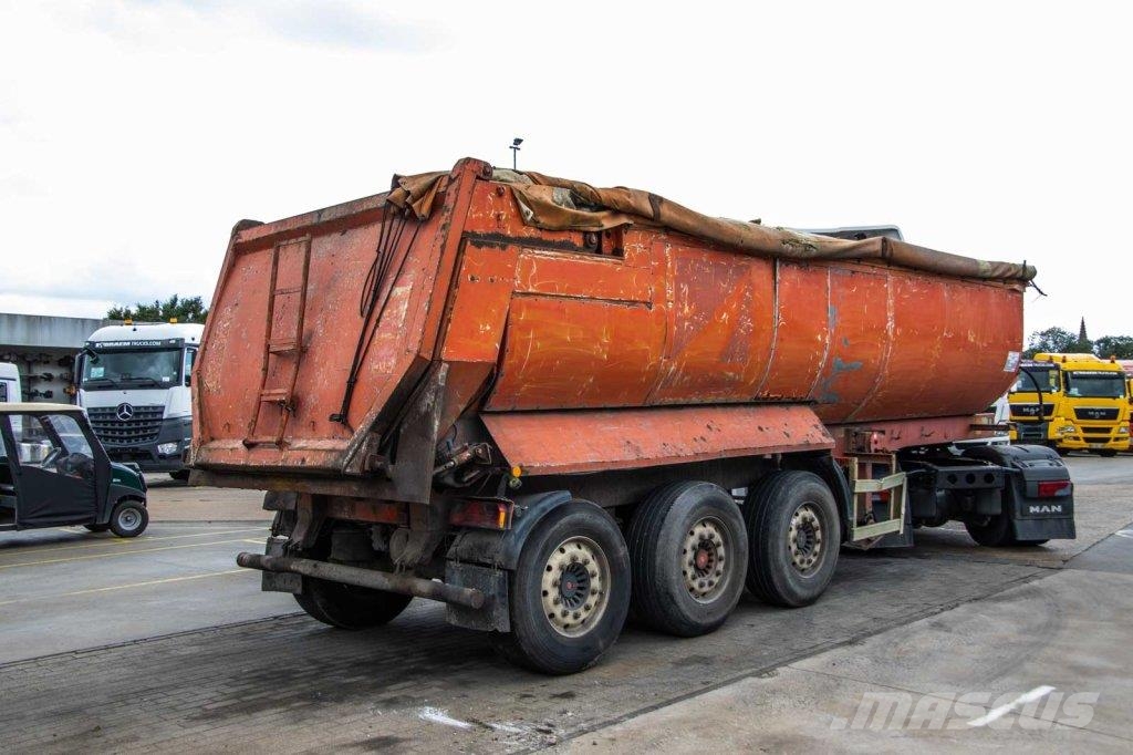 ATM OKS 13/27C -28M3 + STEEL+HYDR.DOOR Naczepy wywrotki / wanny