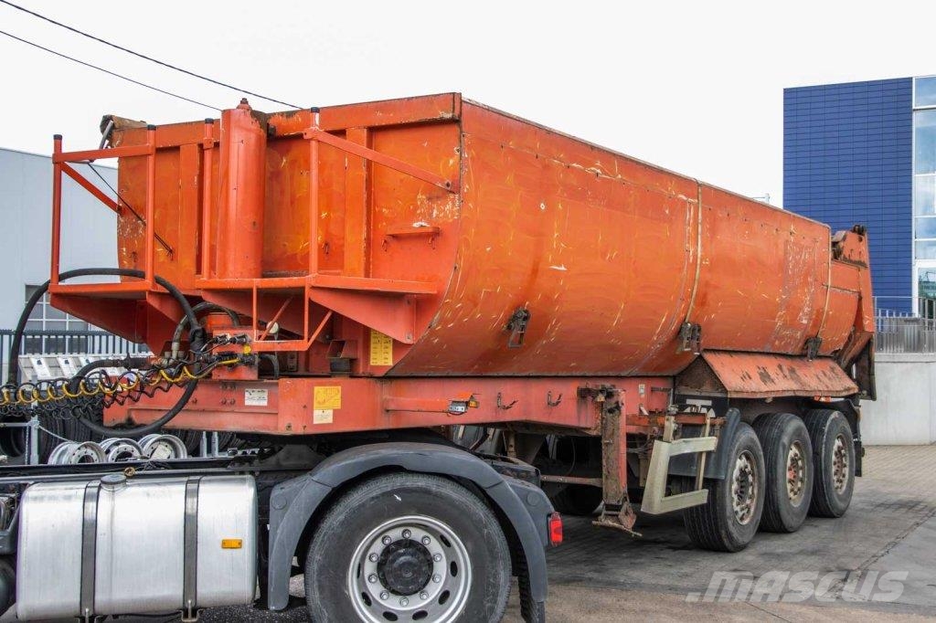 ATM OKS 13/27C -28M3 + STEEL+HYDR.DOOR Naczepy wywrotki / wanny