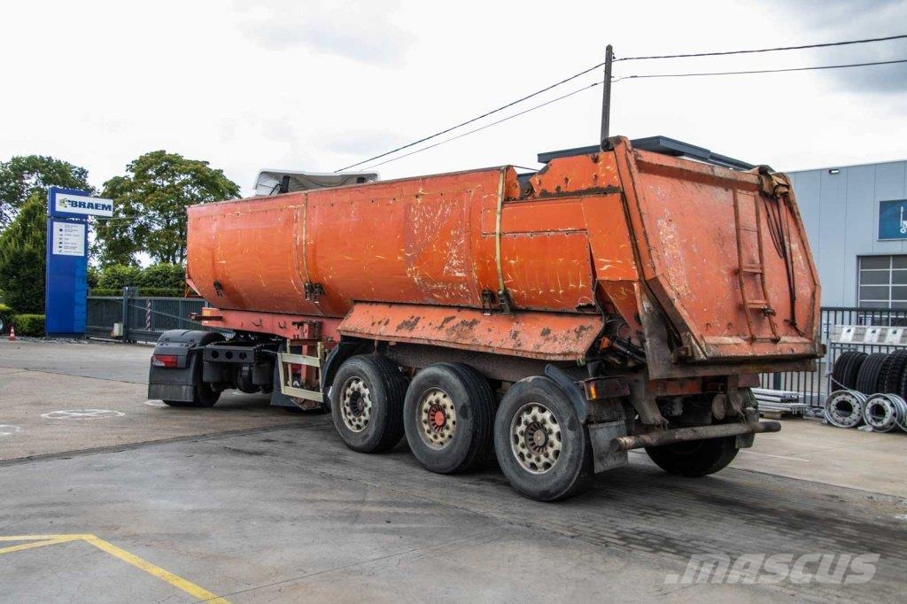 ATM OKS 13/27C -28M3 + STEEL+HYDR.DOOR Naczepy wywrotki / wanny