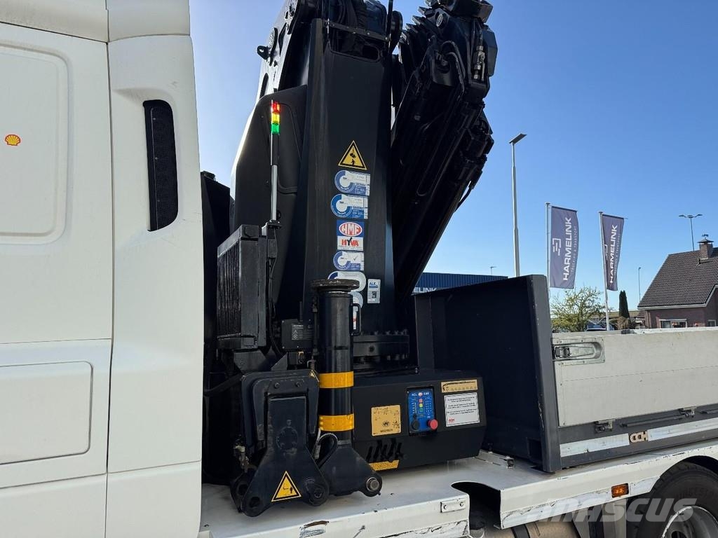 DAF CF85-460 FAS 6x2 Trekker / Bakwagen, HMF Odin 6020 Kranen voor alle terreinen