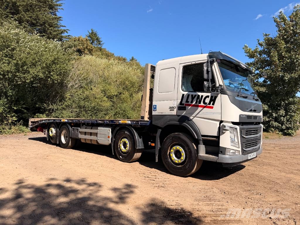 Volvo FM 380 شاحنات مسطحة / أوناش