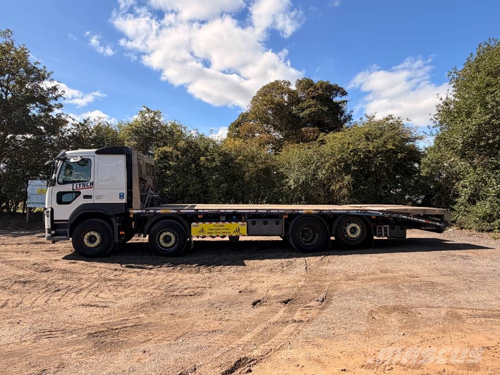Volvo FM 380 شاحنات مسطحة / أوناش