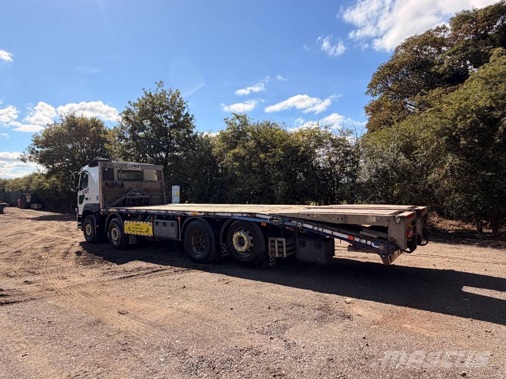 Volvo FM 380 شاحنات مسطحة / أوناش