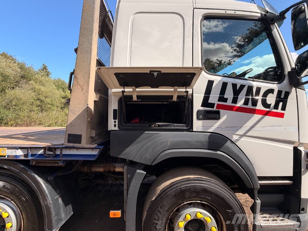 Volvo FM 380 شاحنات مسطحة / أوناش