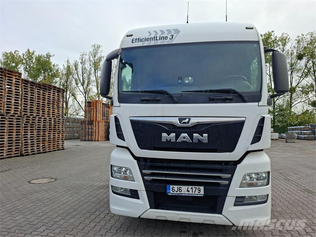 MAN TGX شاحنات قلابة