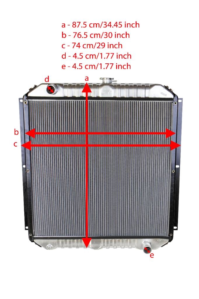 Kobelco Water Tank Radiator 2452U426S1 Radiatoriai