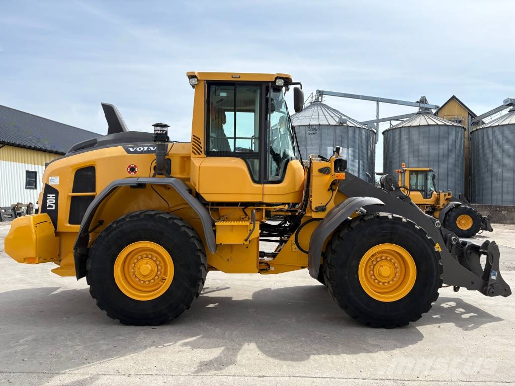 Volvo L70H lastmaskin, svensksåld, all utrustning Naudoti ratiniai krautuvai