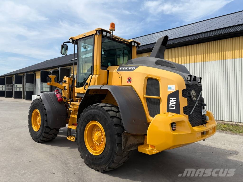 Volvo L70H lastmaskin, svensksåld, all utrustning Naudoti ratiniai krautuvai